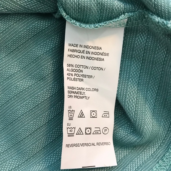 NEW Van Heusen Luxe Touch Polo Shirt Sz Large - Picture 5 of 6